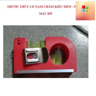 THƯỚC THỦY CÓ NAM CHÂM MINI MÓC KHÓA