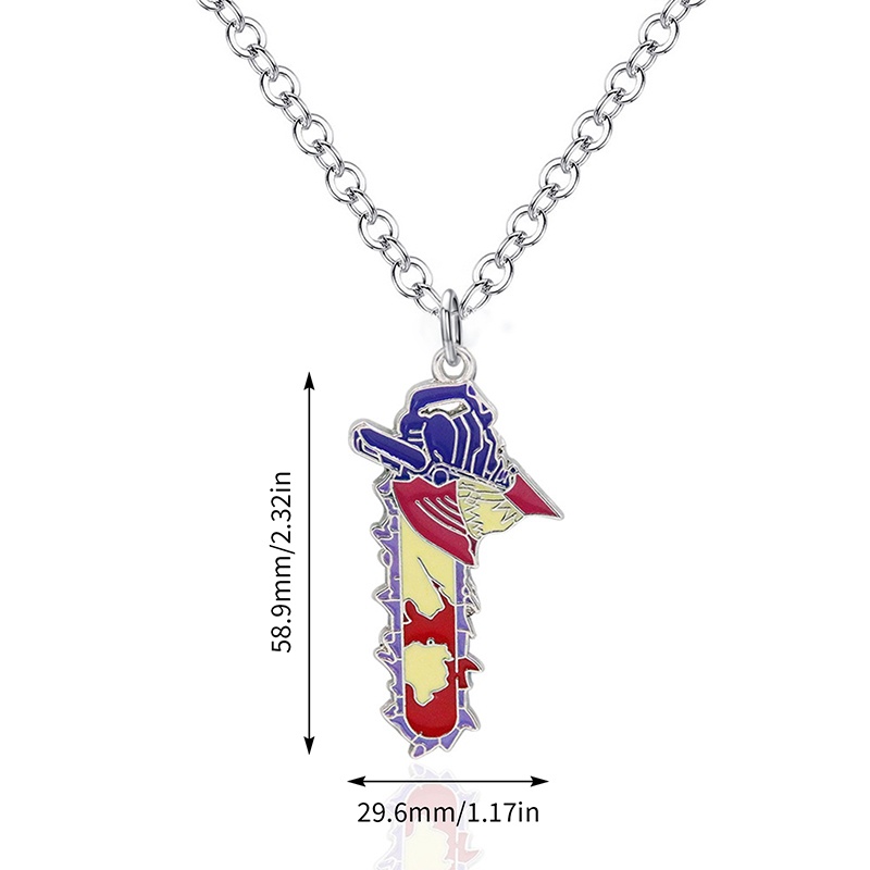 Vòng cổ Mặt Hình Nhân Vật Anime Chainsaw Man Dễ Thương