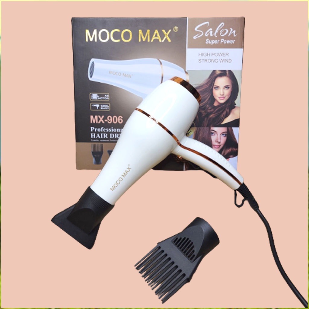 Máy Sấy Tóc Tạo Kiểu Salon Công Suất Lớn 2 Chiều Nóng Lạnh MOCO - Salon Chuyên Dùng