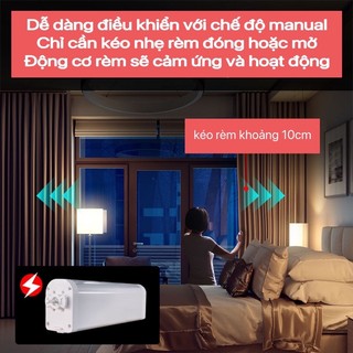 [Bộ full phụ kiện] RÈM TỰ ĐỘNG TUYA