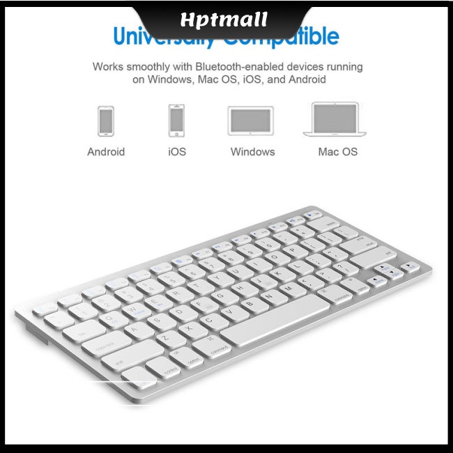 Bàn Phím Bluetooth Không Dây Dùng Chơi Game Tây Ban Nha / Nga / Pháp / Hàn Quốc