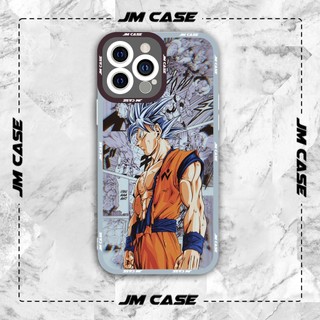 Ốp lưng iphone samsung xiaomi oppo cạnh vuông JMCase Songoku Anime Manga Collage Dragon Ball