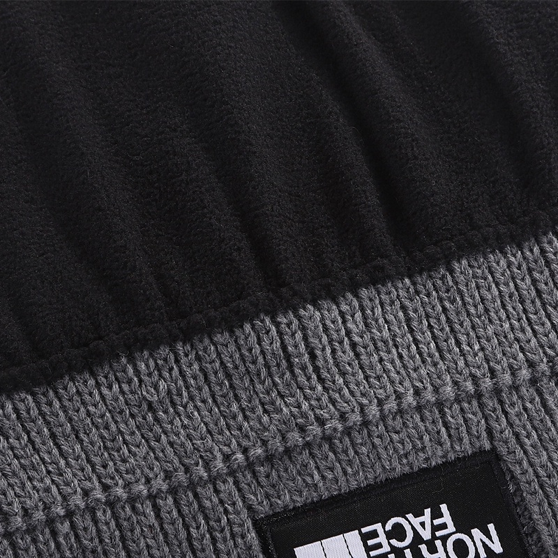 THE NORTH FACE Mũ beanie Dệt Kim Mềm Mại Co Giãn Phong Cách Chú Ếch ny Giữ Ấm Mùa Đông unisex