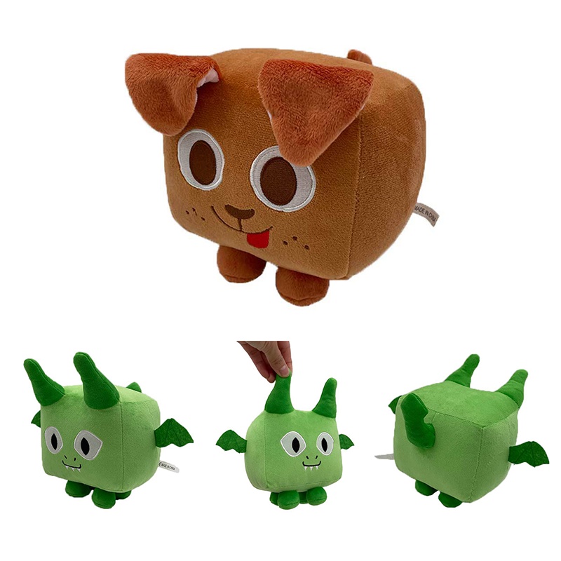 Đồ chơi nhồi bông hình chú chó/ con dơi nhân vật game Pet Simulator X Cat Axolotl phù hợp làm quà tặng cho bé