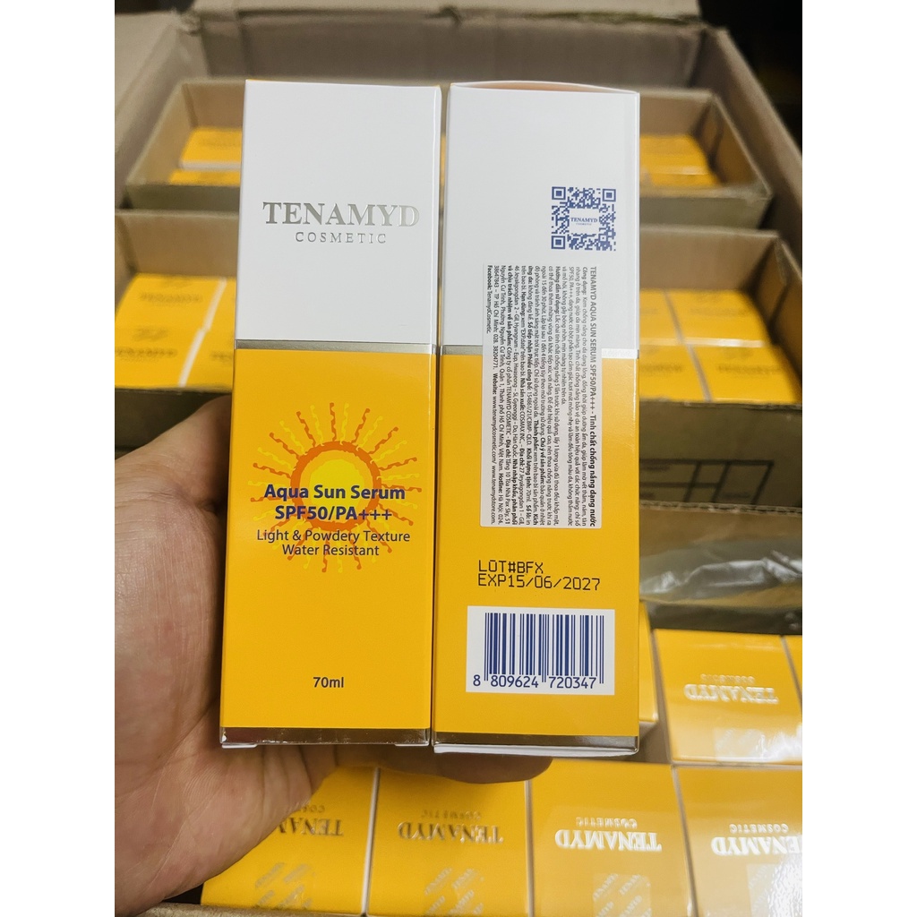 Kem chống nắng TENAMYD SPF50/PA+++ 70ml