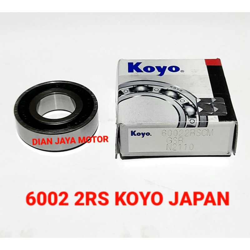 Bánh Xe Chịu Lực Laher 6002 2RS KOYO Nhật Bản