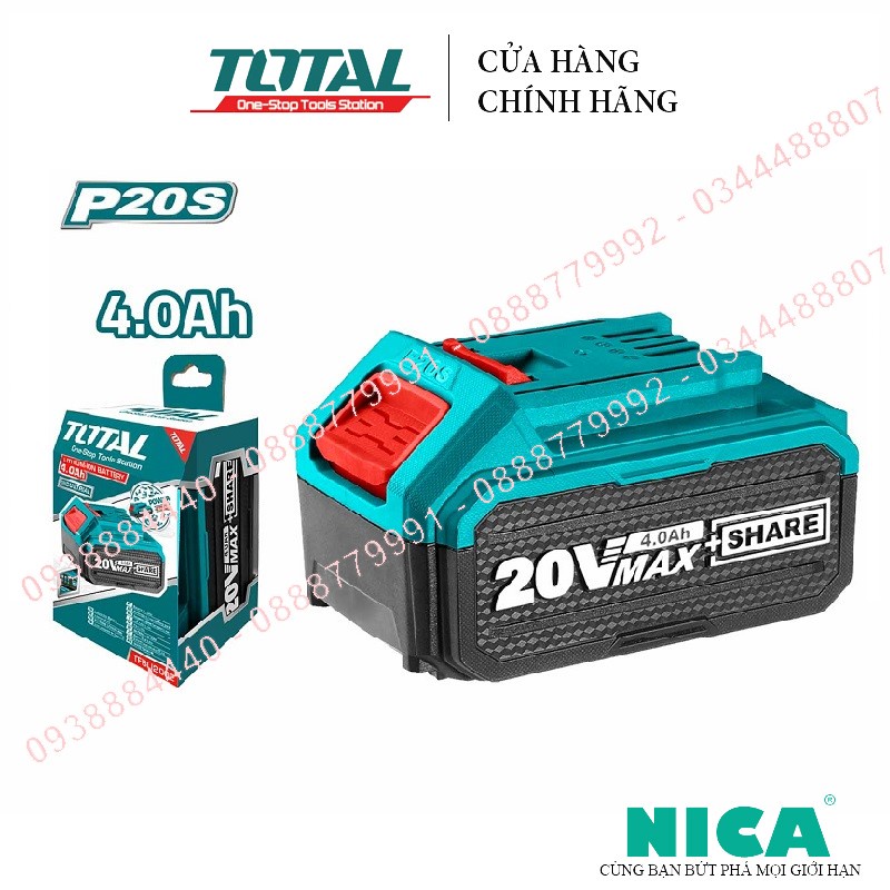 20V/4.0Ah Pin Lithium-Ion Total TFBLI2002