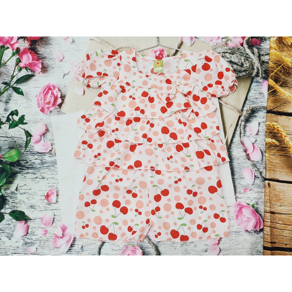 Áo 3 tầng bé gái A002