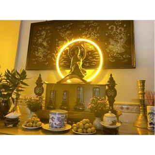 Đèn NEON LED HÀO QUANG PHẬT ( CÓ KÈM NGUỒN )