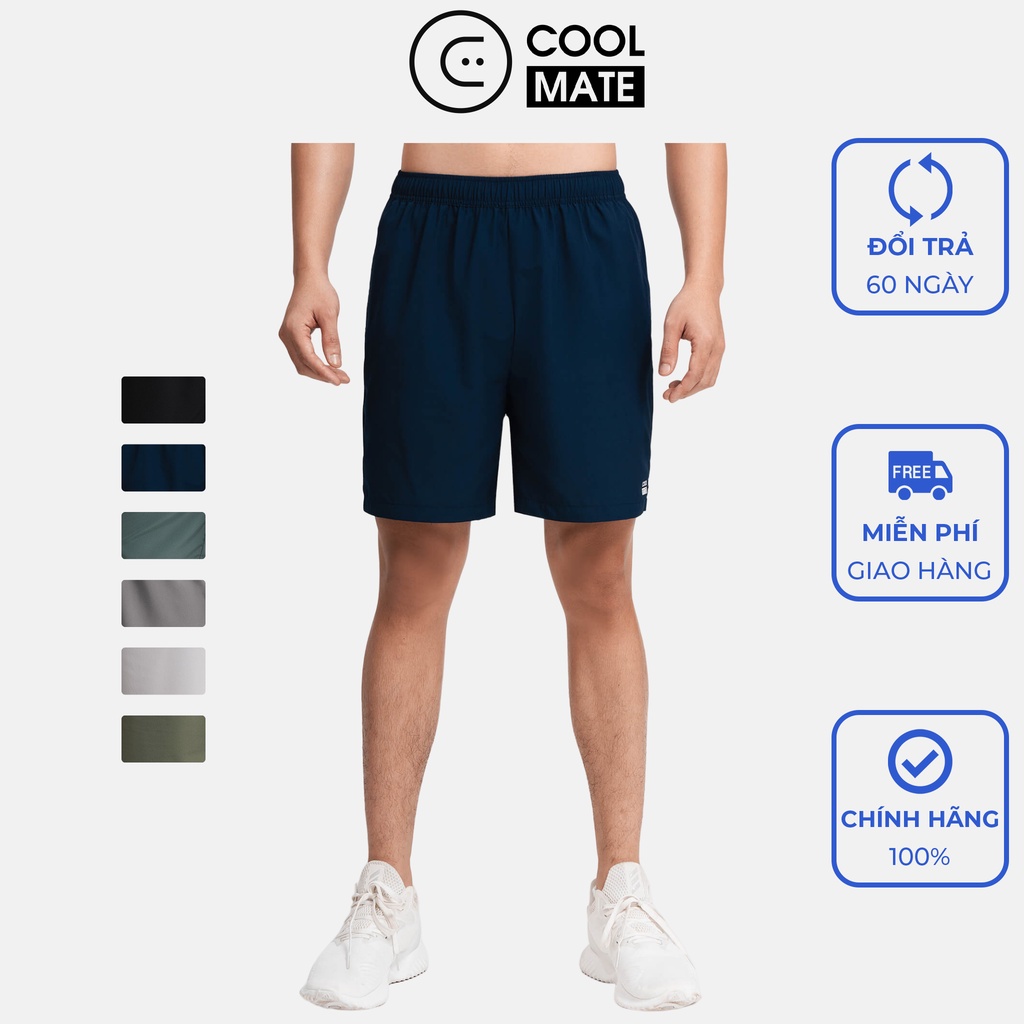Quần shorts nam thể thao Recycle 7" V2 (túi sau có khóa kéo) - thương hiệu Coolmate