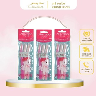 Bộ 3 dao cạo shiseido nhật bản