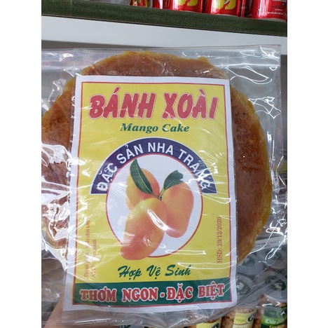 🥭🍞 Bánh xoài Nha Trang nguyên chất, 1kg gồm 5 gói không pha bột và mạch nha, bánh mềm dễ bóc - Seavy 🥭🍞