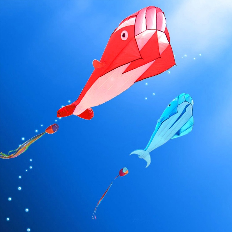 Diều Hình Cá Heo 3D Mềm Mại Xinh Xắn