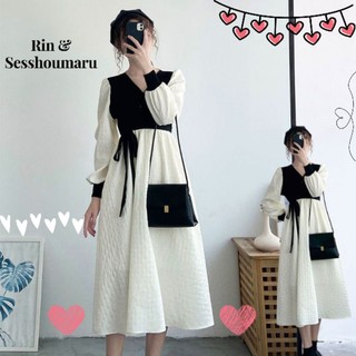Đầm xếp ly cổ dẹt kim Phong Cách Hepburn có bigsize 80kg