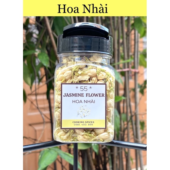 [ Hũ 120ml ] Trà Hoa Nhài ( Hoa Lài ) loại 1 dùng pha trà