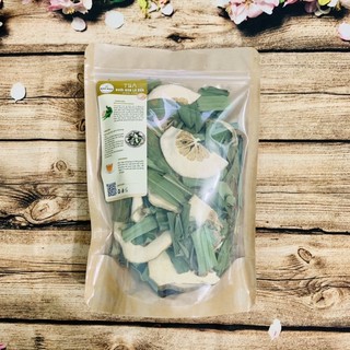 Trà bưởi non lá dứa