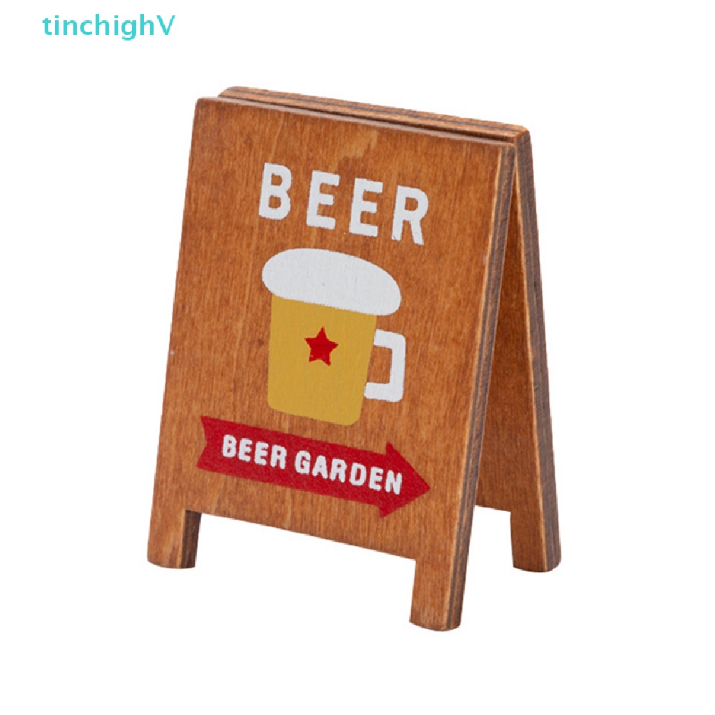 [TinchighV] Bảng Hiệu Cửa Hàng Mô Hình 1: 12 Trang Trí Nhà Búp Bê DIY