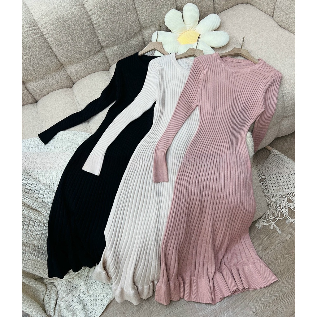 ĐẦM LEN TĂM ĐUÔI BÈO - LEN 29