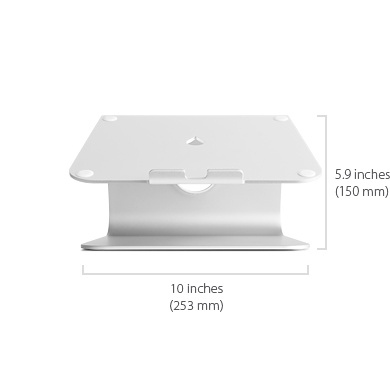 Giá Đỡ Tản Nhiệt Rain Design Mstand Xoay 360 Độ Dành Cho Macbook/Laptop - Hàng Chính Hãng