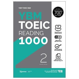 Sách - ybm toeic reading 1000 - vol 2
