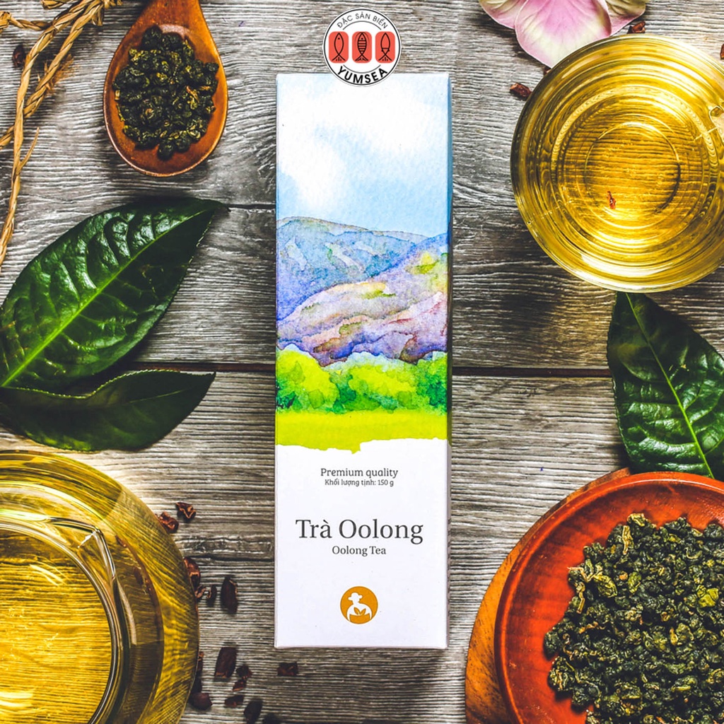 Trà oolong L'angfarm, dòng signature, 150g, hộp, mẫu lon thiếc cao