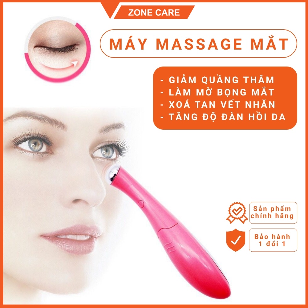 Máy Massage Mắt Mini Có Chế Độ Rung Tần số cao, giảm thâm quần vùng da quanh mắt