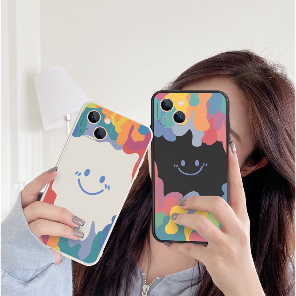 Ốp Điện Thoại Silicon Hình Mặt Cười Cho Samsung Galaxy S20 S21 S22 S10 PLUS ULTRA S20 FE S11E NOTE 10 20 PLUS ULTRA M52 J2 J4 J6 J7 PRO Prime