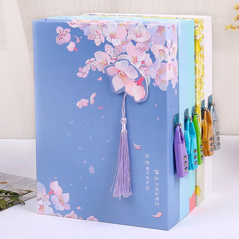 Sổ Tay Khóa Mật Khẩu Với Mật Khẩu Cho Nữ Nhật Ký Có Khóa