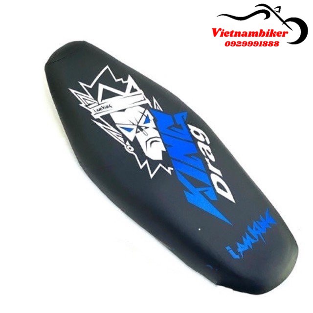 Da Bọc Yên Xe KING DRAG Chữ To Gắn exciter dream wave sirius winner jupiter future