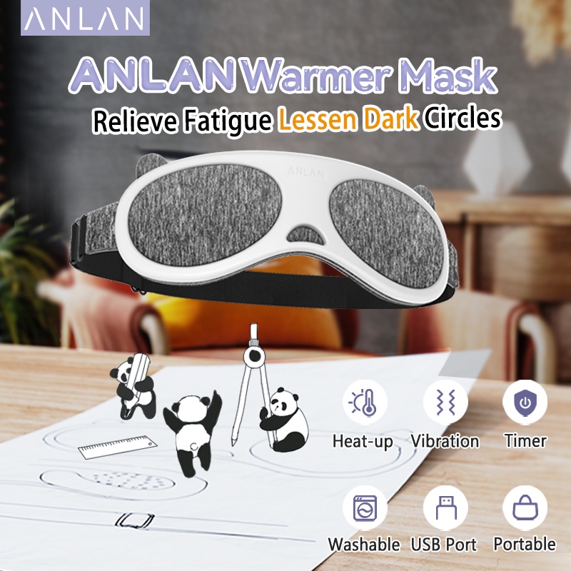 Máy Rung Mát Xa Mắt Mềm Mại Giúp Giảm Mệt Mỏi Và Quầng Thâm