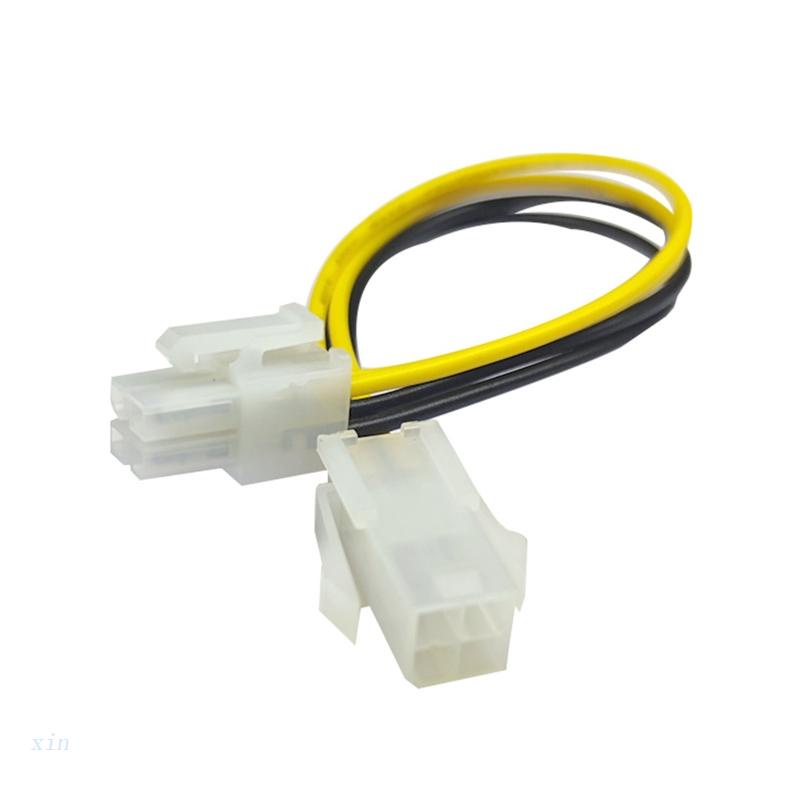 Dây Cáp Nối Dài Nguồn CPU Máy Tính 4Pin 4 Pin 4P ATX 20cm 7.