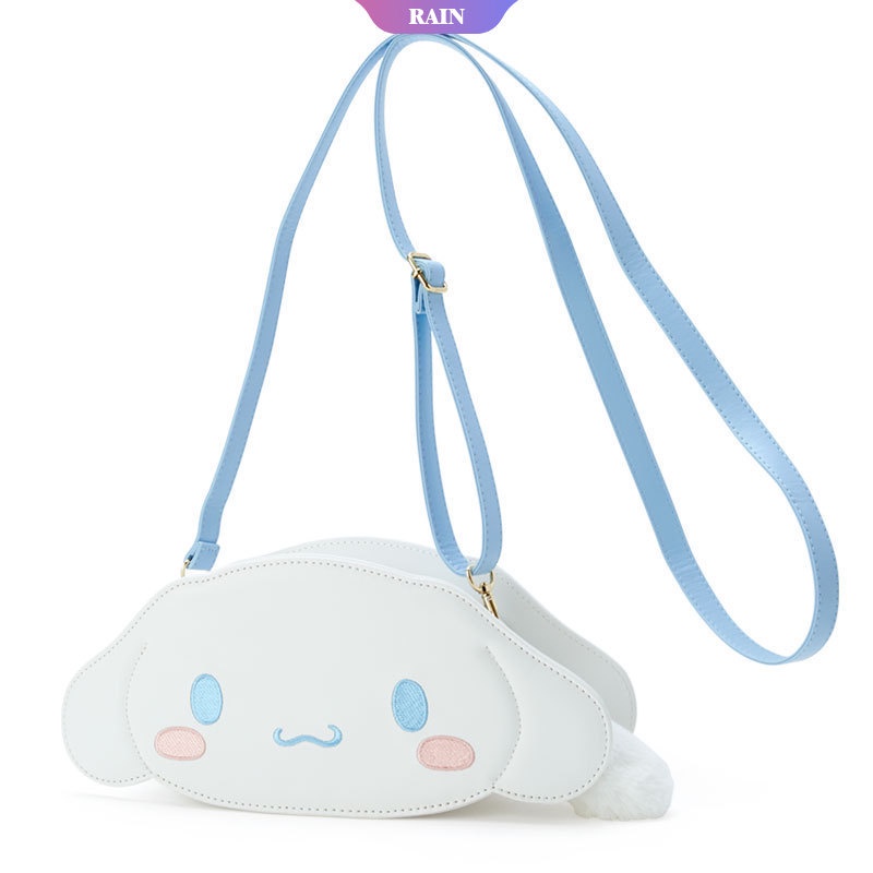 Túi Xách Da PU Hình Hoạt Hình Hello Kitty Cinnamoroll Kuromi My Melody Cho Nữ