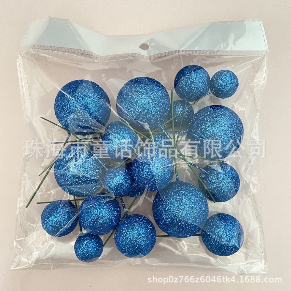 Trang Trí Bánh Kem   gói 20 bi nhựa đủ size cao cấp bóng loáng không trầy sước