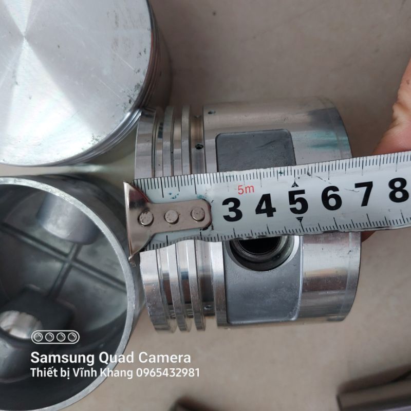 Piston 90, piston hơi 90mm, quả piston hơi máy nén khí TQ 90