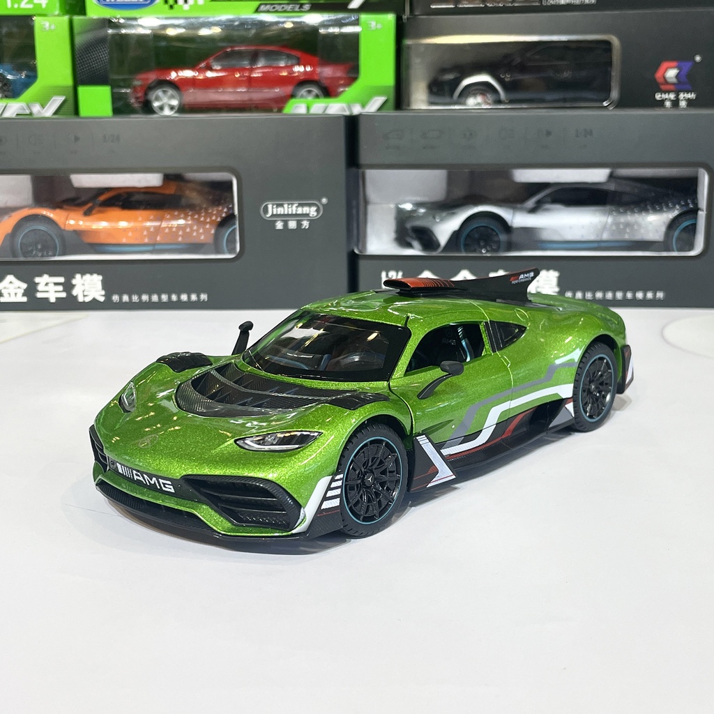 Mô hình xe hợp kim MERCEDES-AMG ONE tỉ lệ 1:24 hãng JINLIFANG 4 màu