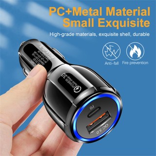 Tẩu Sạc Nhanh 3A 100W PD QC Cho iPhone Android E4Y8