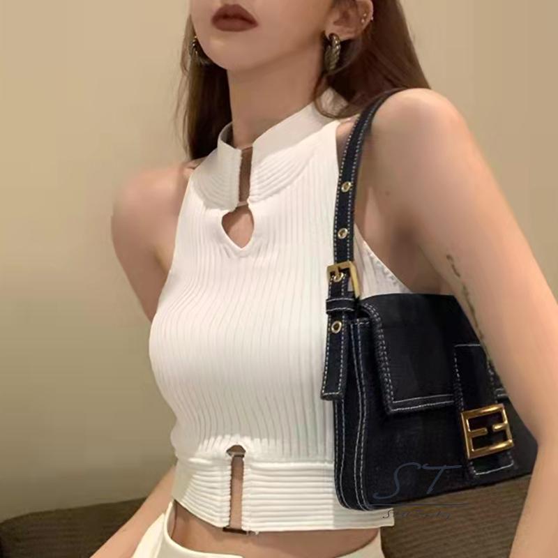 Áo Croptop Sát Nách Phong Cách Đường Phố Thời Trang Xuân Hè CY03