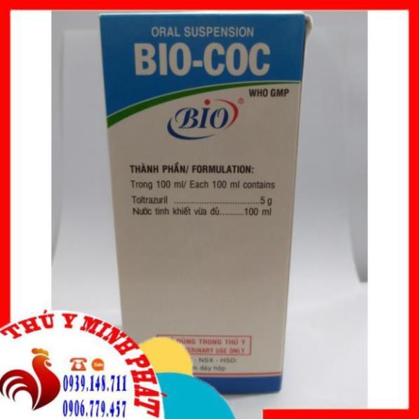 CẦU TRÙNG BIO COC CHAI 150ML (biococ bio coc)