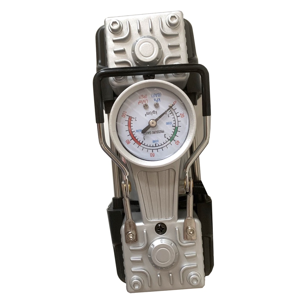 Bơm xe ô tô 2 xi lanh cao cấp GIYO JAPAN, máy bơm lốp ô tô mini 12V lõi đồng có đèn chiếu sáng