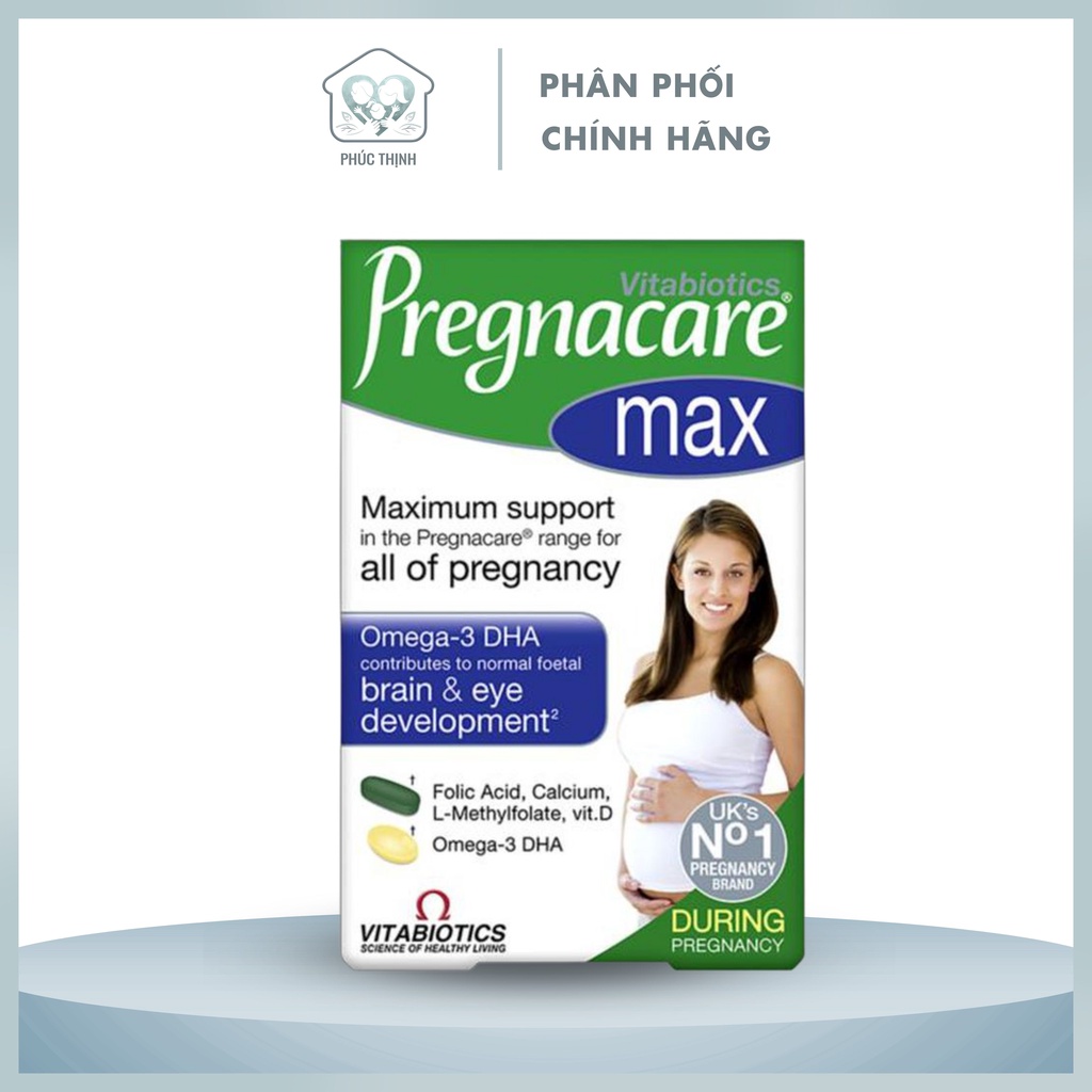 Vitamin Tổng Hợp Cho Bà Bầu Pregnacare Max 84 Viên Của Anh