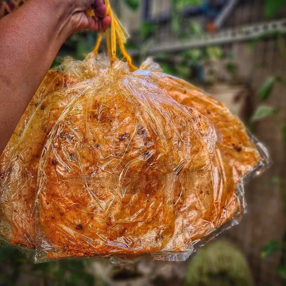 BÁNH DẺO PHƠI SƯƠNG  SA TẾ TRỘN SẴN