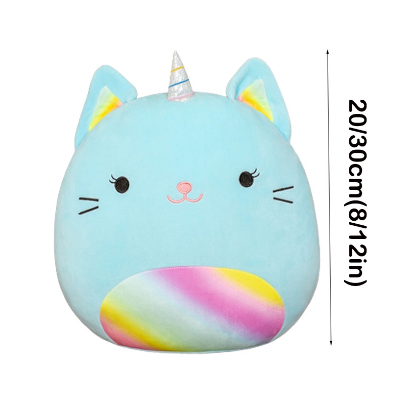 40cm Squishmallows Stuffed Toys Axolotl Teal Pink Anastasia Plush Plushie Doll Soft Squishmallow Pillow Kid Xmas Birthday Gift