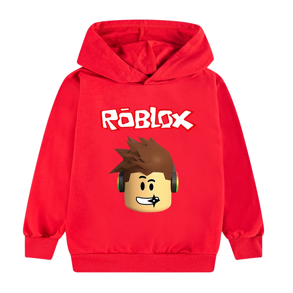 Mới Roblox Unisex Áo Khoác Xuân Thu Thời Trang Áo Dài Tay Áo Thanh Thiếu Niên Nam Nữ Hip Hop Áo Khoác Trang Phục Quần Áo