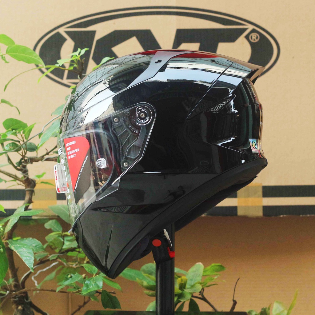 Nón KYT Fullface TT-Course Đen bóng