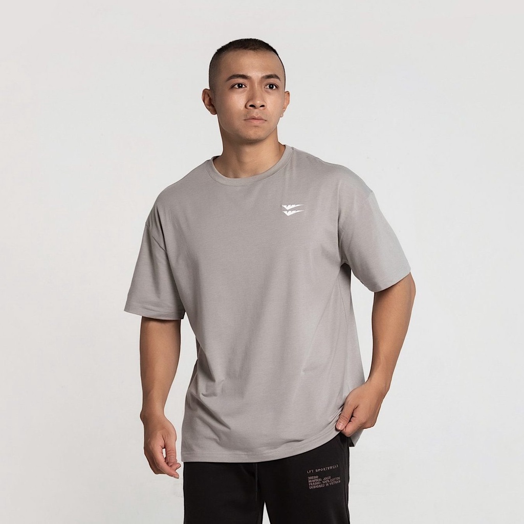 ÁO PHÔNG OVERSIZE T-0011| XÁM KHÓI