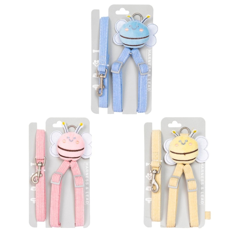 Dây Dắt Thú Cưng Đi Dạo Bằng Nhung Có Thể Điều Chỉnh