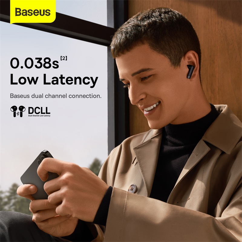Tai Nghe Bluetooth Baseus Bowie E9 True Wireless Earphones - Bluetooth 5.3, Chống Ồn, Nhỏ Gọn