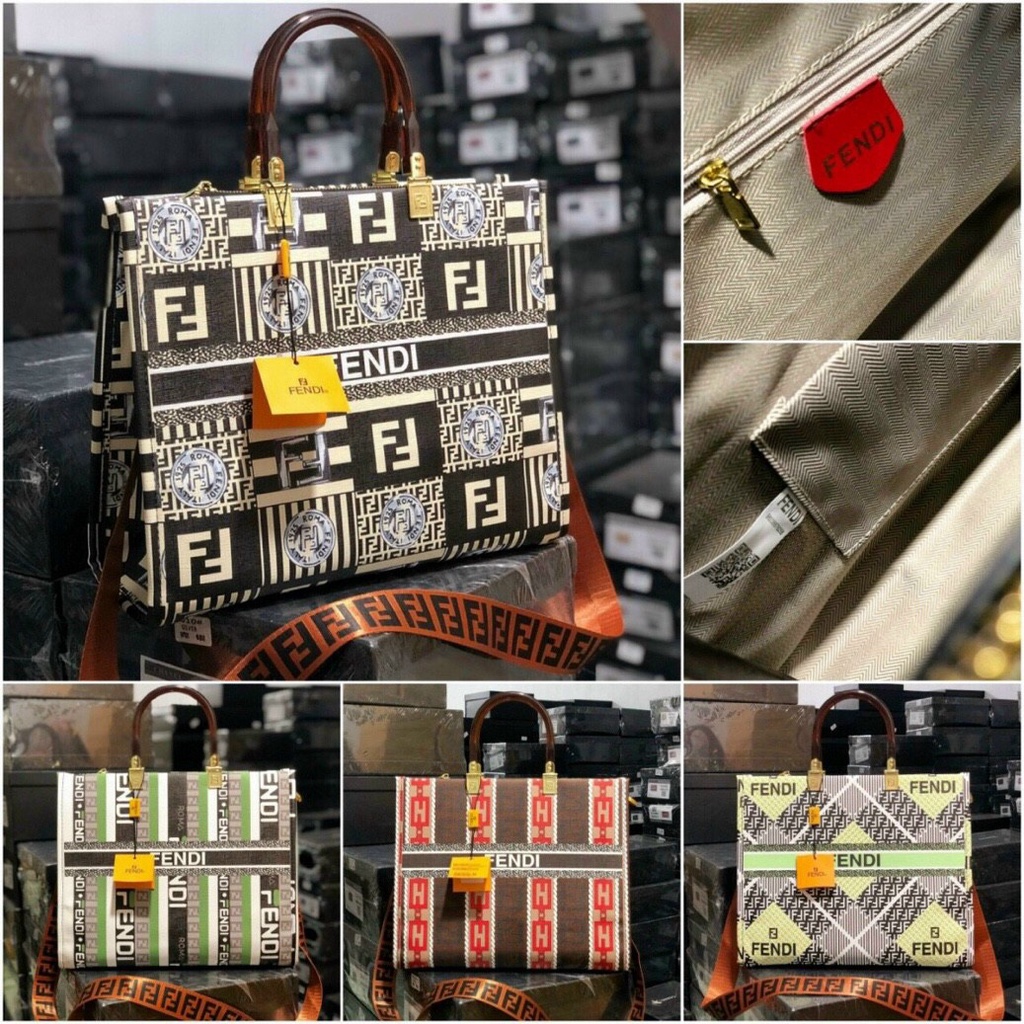 Túi Xách Nữ Công Sở Cao Cấp Sellys mã SKL260072, Túi Totte Size 33cm có dây đeo chéo