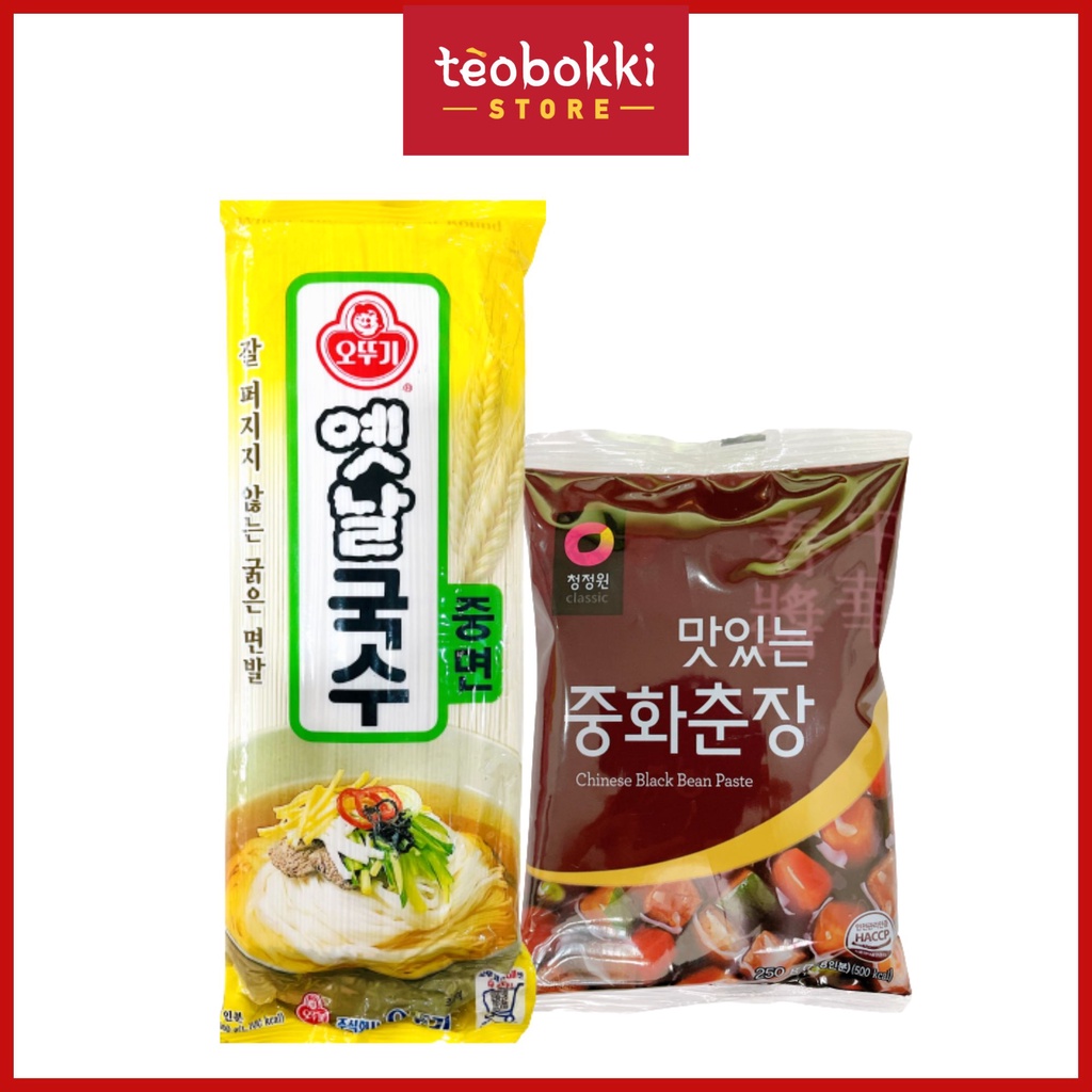 Combo nấu mì tương đen