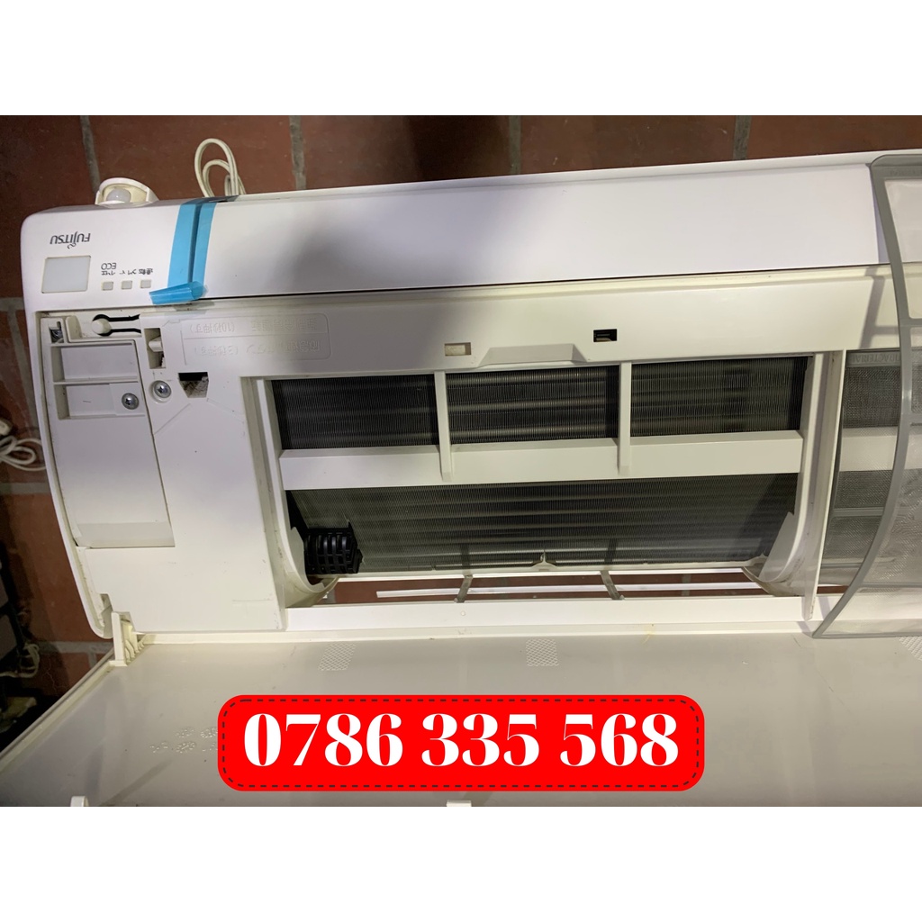Điều hoà nội địa, Điều hòa bãi Nhật Fujitsu 9000btu mắt liếc, máy zin nguyên bản 100% chưa sửa chữa bảo hành 12 tháng